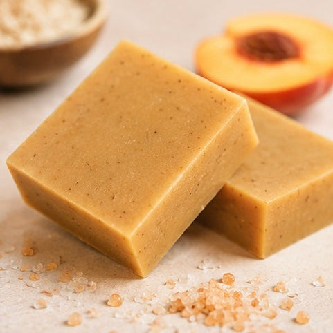 Peach Reserve Scrub Cleansing Bar