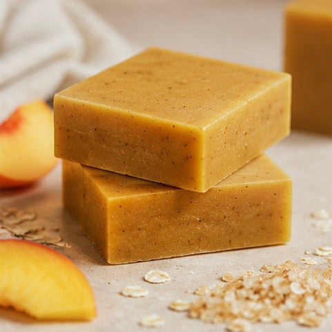 Peach Reserve Scrub Cleansing Bar