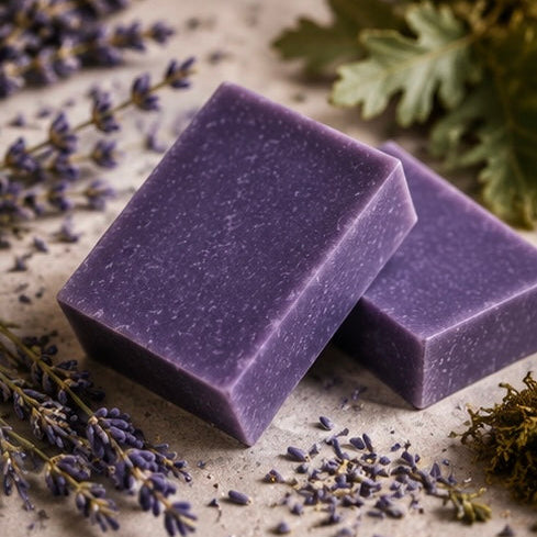 Velvet Moss Scrub Cleansing Bar